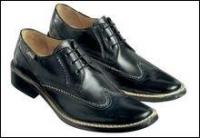Brixon veterschoen leer